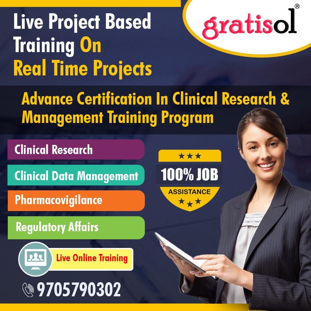 Clinical Research and Pharmacovigilance Course Certification Training Institute In Hyderabad