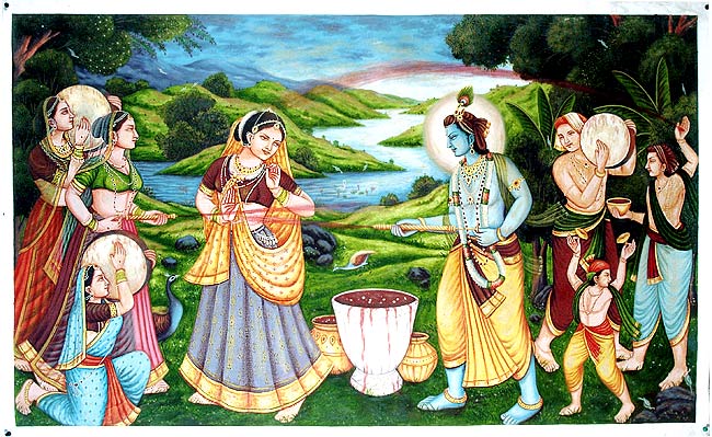 Radha Krishna ki Rangbhari Ras Leela ...Holi